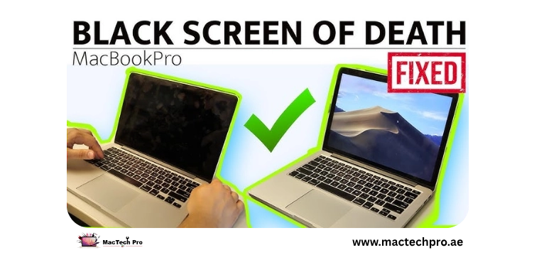 Macbook black screen — MacTech Pro Dubai