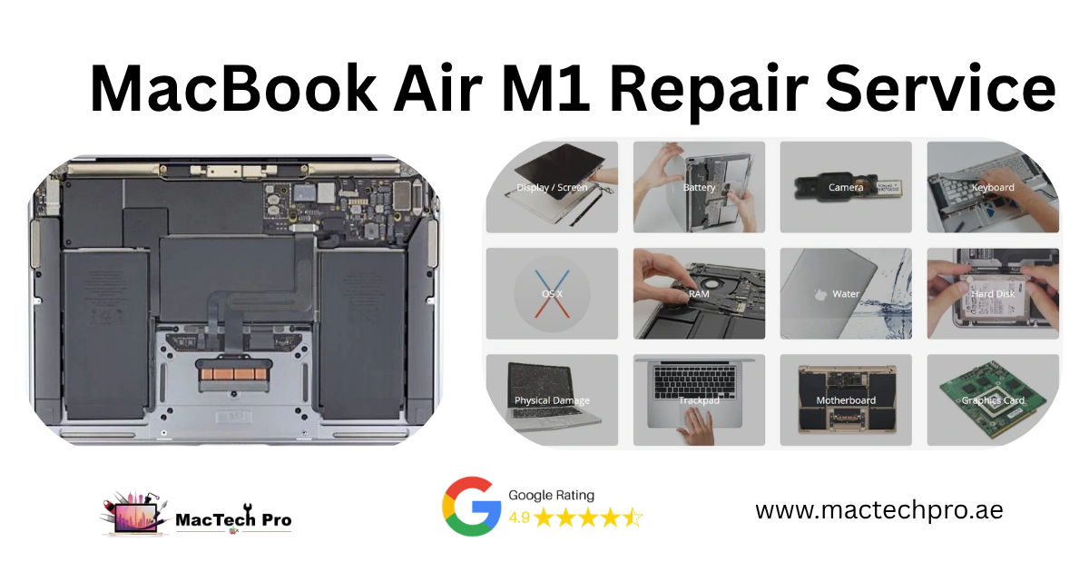 MacBook Air M1 (A2337) board-level repair in Dubai — MacTech Pro