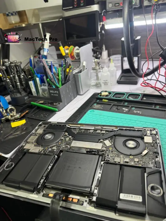Genuine-grade MacBook battery cell ready for fitting in Dubai — MacTech Pro