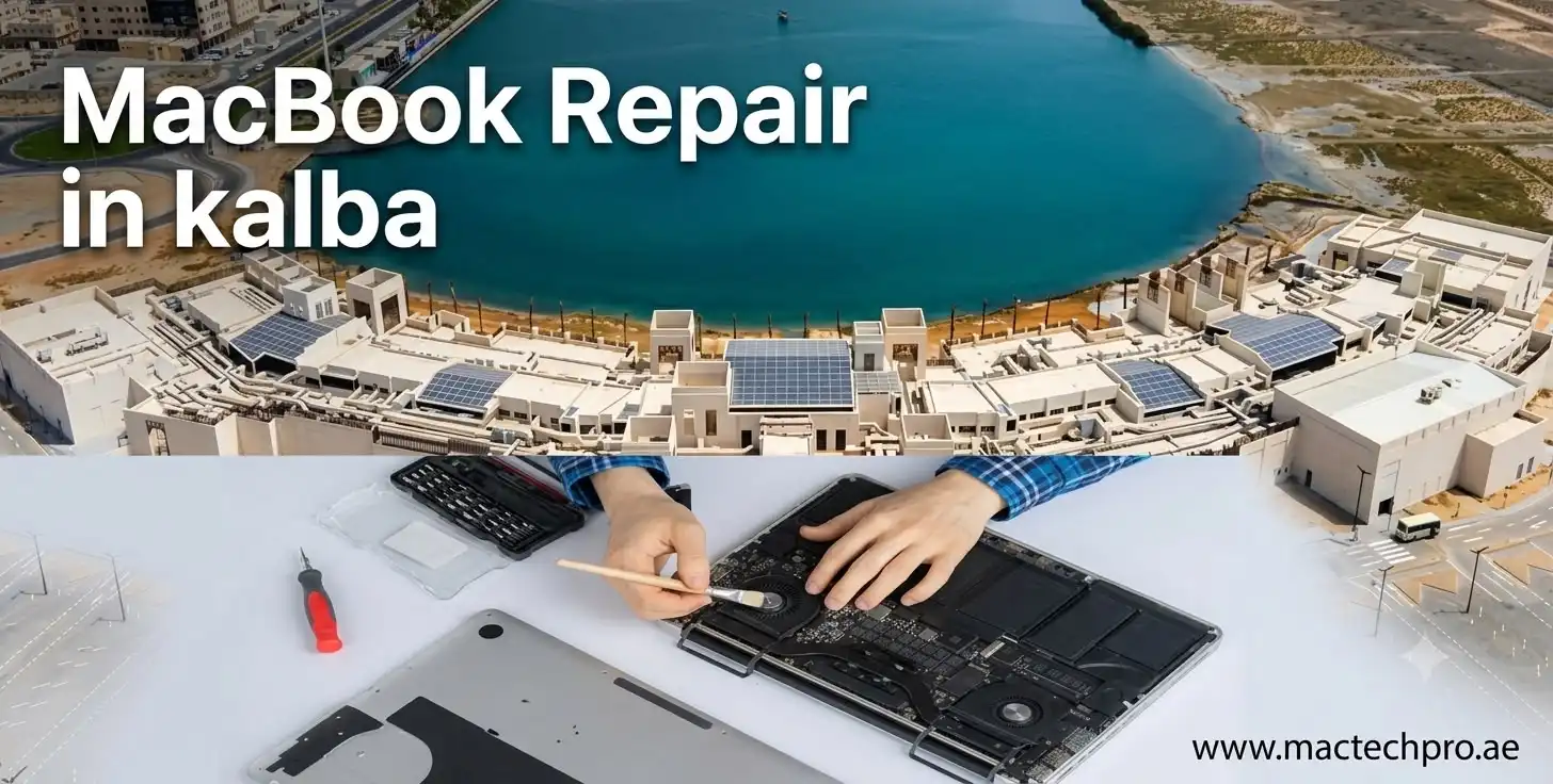 MacBook repair for Kalba with arranged courier collection and return by MacTech Pro, repaired by lead technician Dan